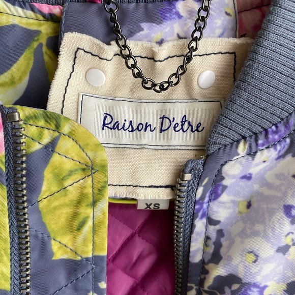 Raison D’etre Floral Bomber jacket - Picture 5 of 8